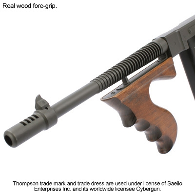 real wood thompson airsoft gun